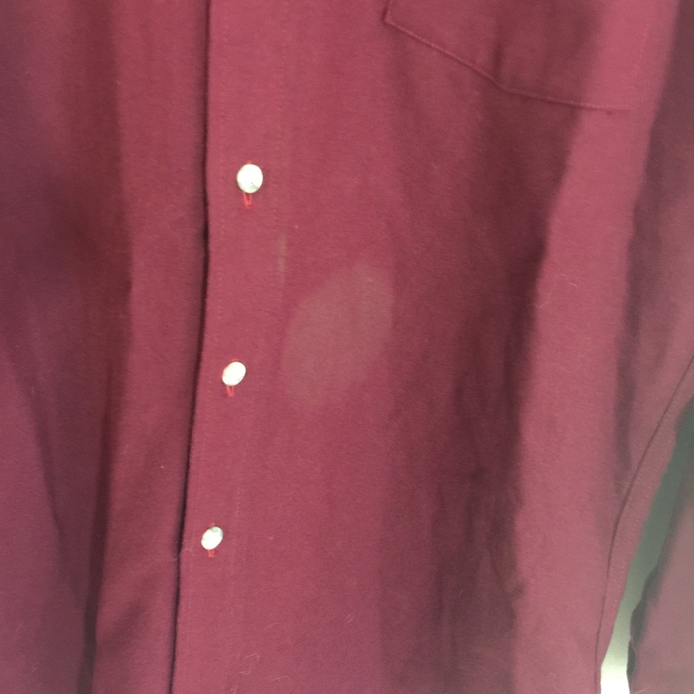 Pendleton Lrg Red Wool Long Sleeve Button Up - image 6